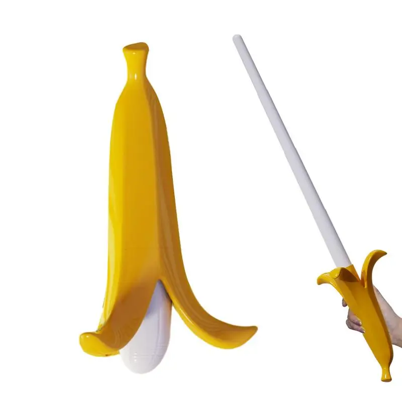 

3D Телескопический меч, выдвижная 3D-печать, банановый меч, игрушка для снятия стресса, выдвижная модель для косплея для детей и мальчиков