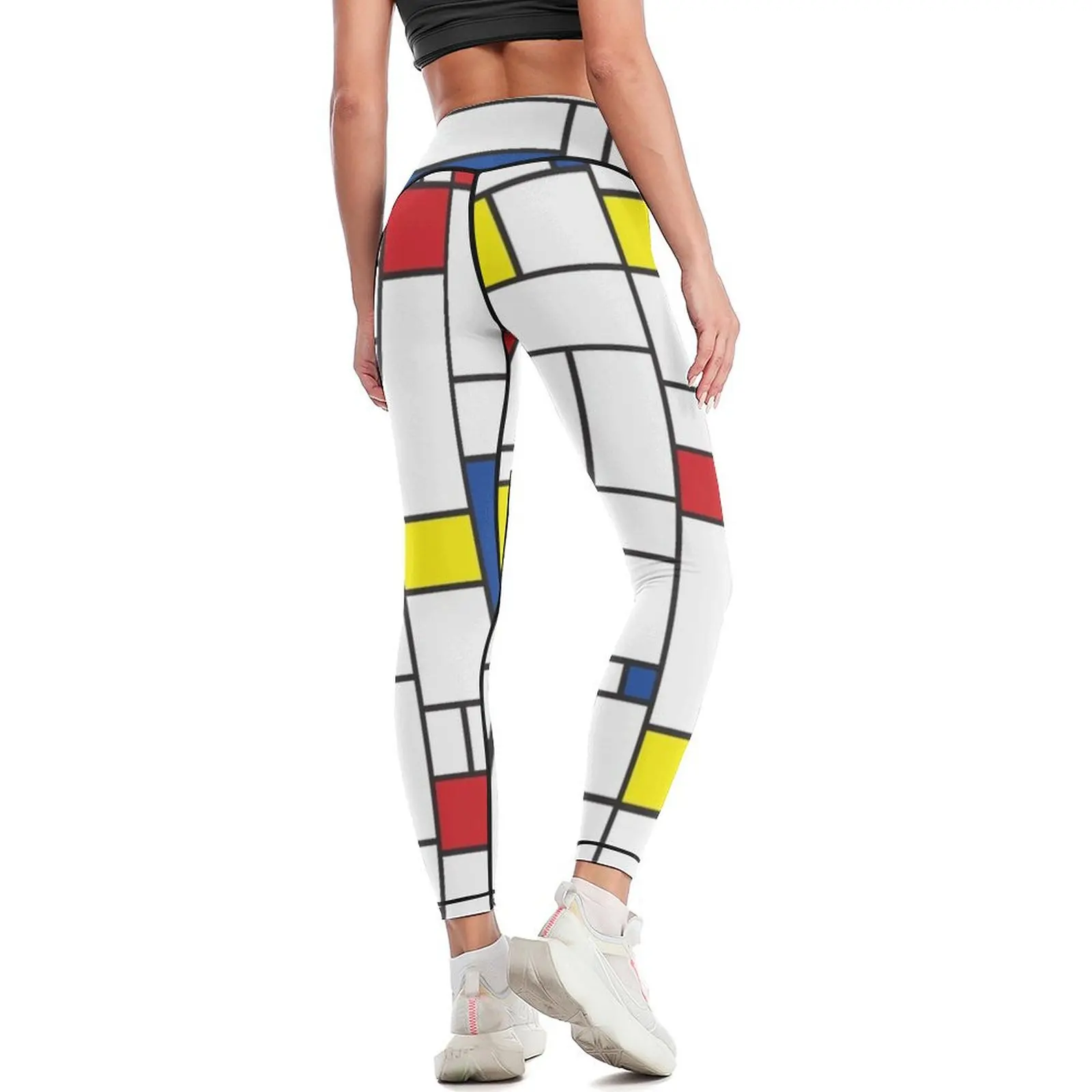 Mondrian минималистский стиль современного искусства II? Леггинсы fatfatin леггинсы