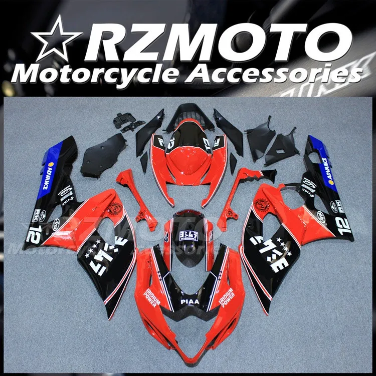 

Injection Mold New ABS Fairings Kit Fit for Suzuki GSX-R 1000 K5 2005 2006 05 06 Bodywork Set Red Black