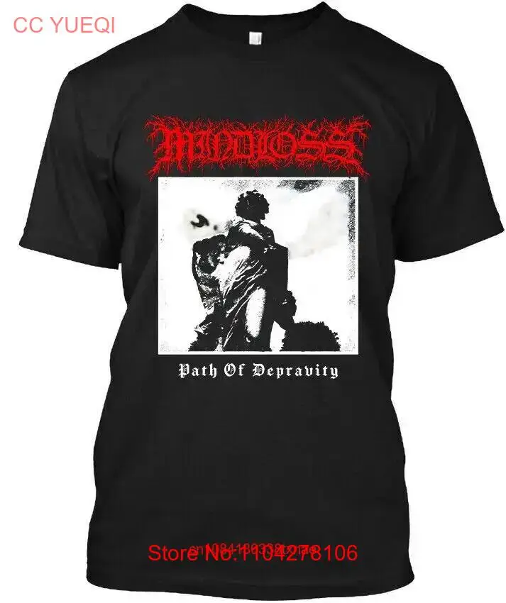NEW Mindloss Path of Depravity American Heavy Music Retro T SHIRT S 4XL long or short sleeves