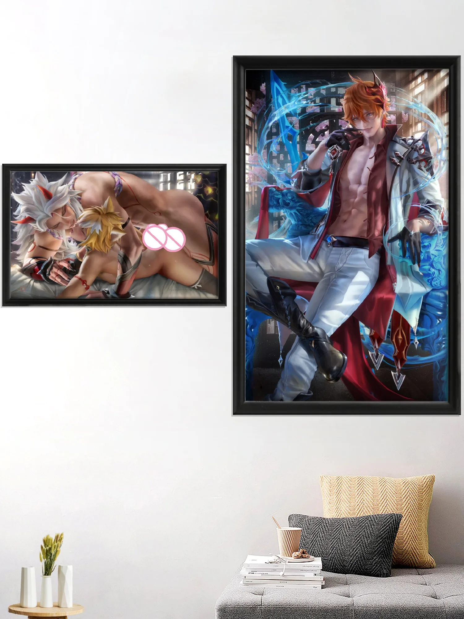 Художественный плакат Genshin Impact