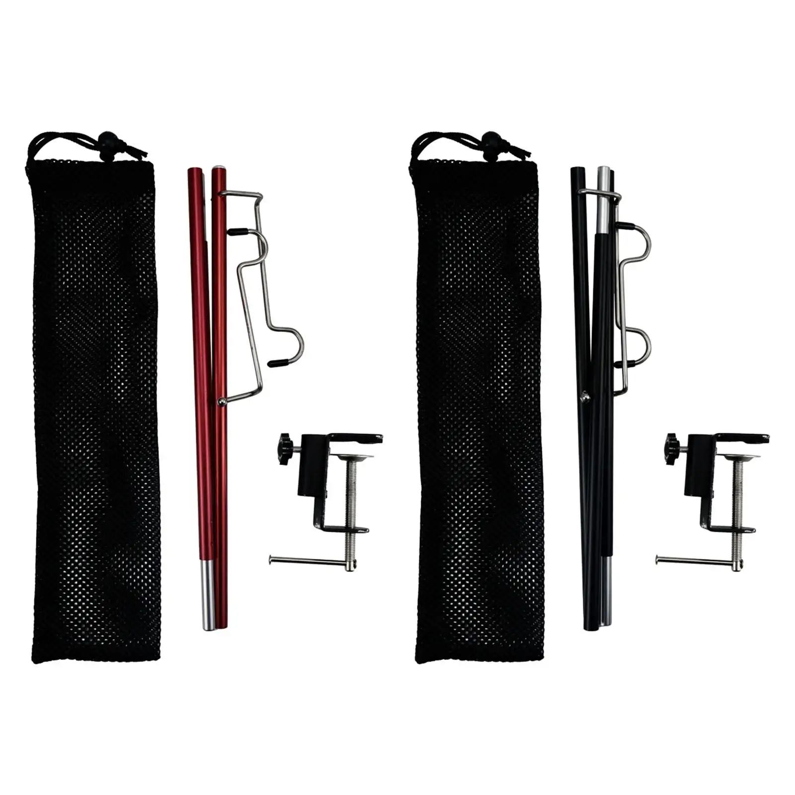 

/Table Clip Portable Aluminum Alloy Adjustable Folding Lantern Stand for Fishing Camping Hiking BBQ Outdoor