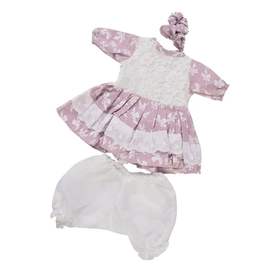 

Одежда, платье, брюки и головной убор, костюм для куклы реборн 45,72 см