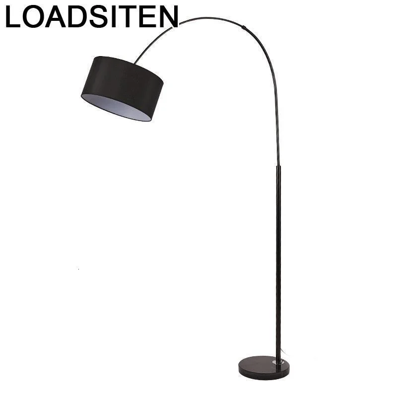 

Лампа напольная в скандинавском стиле, современный салонный светильник с подставкой для гостиной