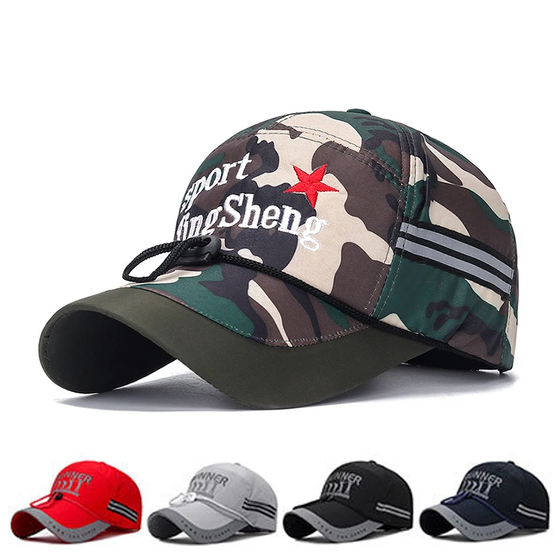 

Outdoor Motion Baseball Cap for Men Gorra Trapstar Quick Drying Adjustable Snapback Sunhat Outdoor Sports Trucker Hat Casquette