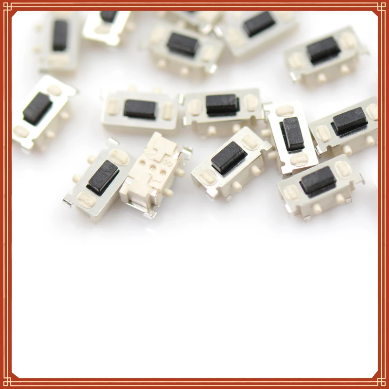 

new 3x6x3.5mm Tablet PC Button Micro Tact Switch Touch Bluetooth Headset Remote Control