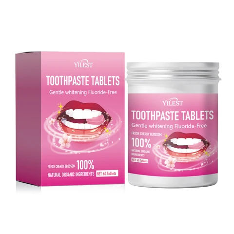 Твердые таблетки зубной пасты Мята 60/30 шт