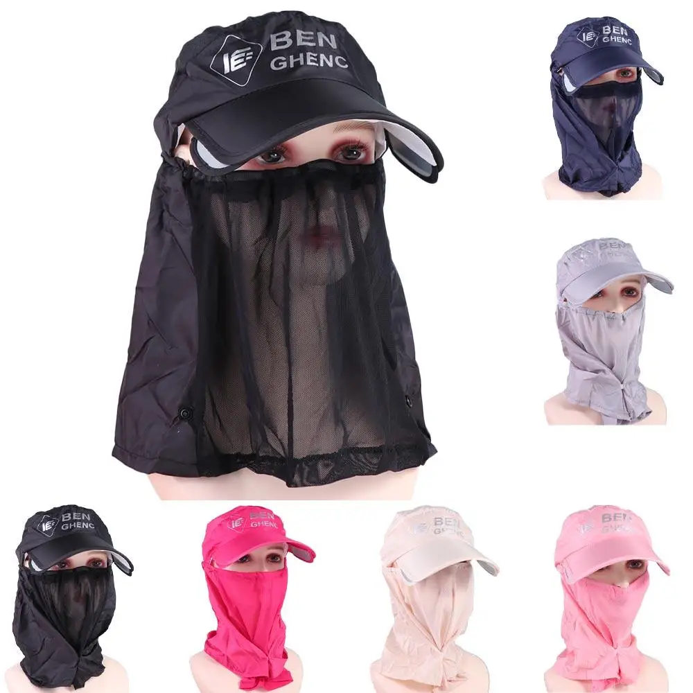 Широкополая солнцезащитная шляпа Дышащая УФ-защита Кепка-ведро с широкими