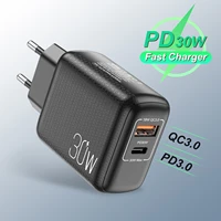 quick charge 3 0 pd charger 30w usb type c wall fast charging qc 18w for macbook ipad samsung s21 iphone 12 xiaomi mobile phone