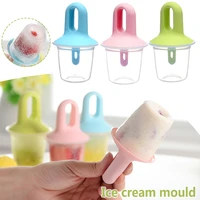 mini ice popsicle mold diy ice cream ball lolly maker food grade ice pops mould kids fruit shake ice cream mold