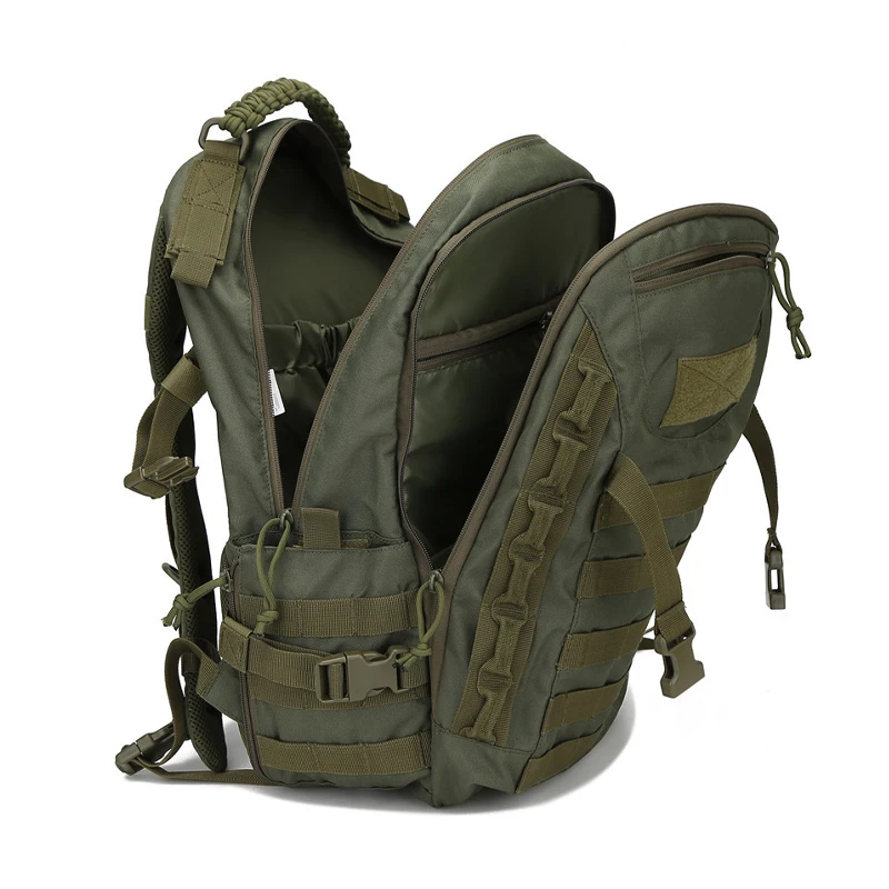 35L Camping Backpack Waterproof Trekking Fishing Hunting Bag Military Tactical Army Molle Climbing Rucksack Outdoor Bags mochila images - 6