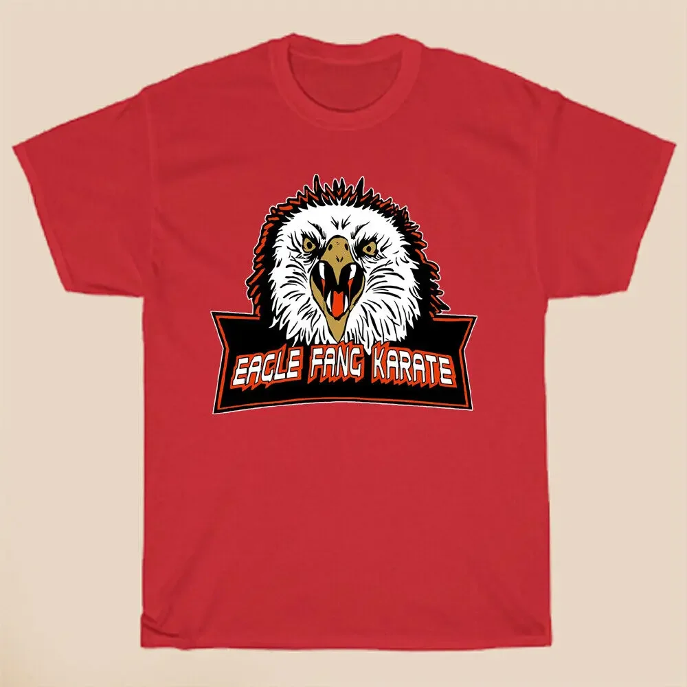 Kai Eagle Fang Karate детская красная Мужская футболка Размер S-5XL тройники Высокое