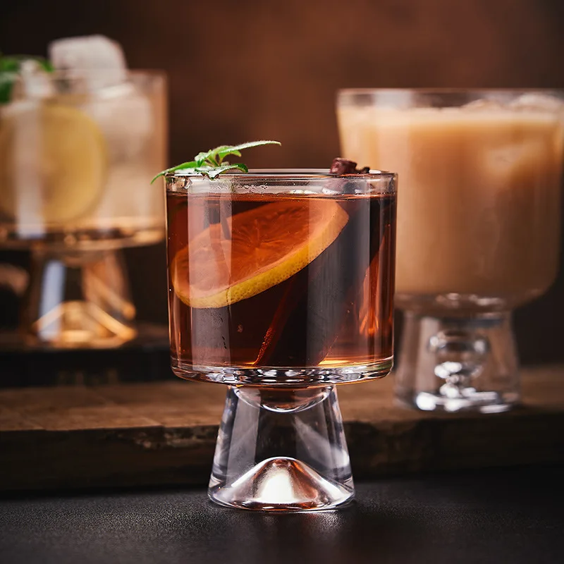 

Хрустальная кофейная чашка 240 мл латте мороженое Десерт молоко сок Чай Вино Пиво Виски кафе ресторан питье Прозрачный Подарок