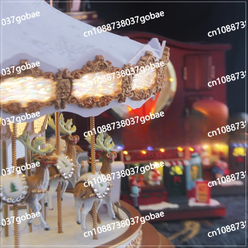 США Мистер Рождество Скандинавский Максимальный Снежинка Сверло Лось