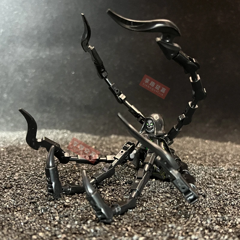 Фото MOC Daemon 4,5 см фильм мультфильм героическая мини-фигурка кукла строительные блоки персонажи аниме модель игрушки подарки фехтовальщик №2