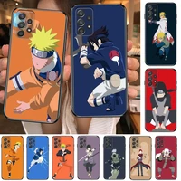 naruto itachi anime phone case hull for samsung galaxy a70 a50 a51 a71 a52 a40 a30 a31 a90 a20e 5g a20s black shell art cell cov