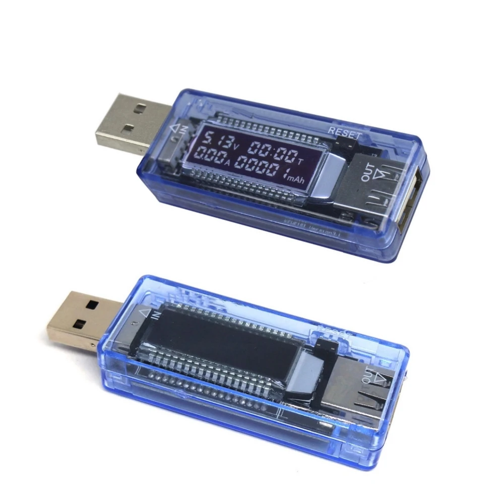 

USB Current Voltage Capacity Tester Volt Current Voltage Detect Charger Capacity Tester Meter Mobile Power Detector Battery Test