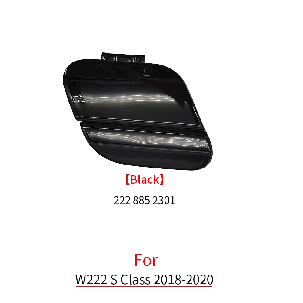 

Для Mercedes W222 Автомобильный задний бампер буксировочный крючок крышка черная для Benz S класс 2018-2020 S300 S350 S400 S500 S600 2228852301