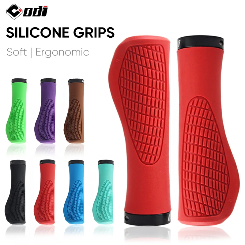 ODI Grips силиконовые ручки для горного велосипеда эргономичные ручки для велосипеда MTB манжеты силиконовые ручки для велосипеда BMX Аксессуары ...