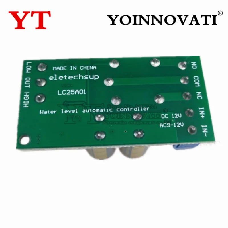 Автоматический контроллер уровня воды LC25A01 Соленоидный клапан 12 В переключатель