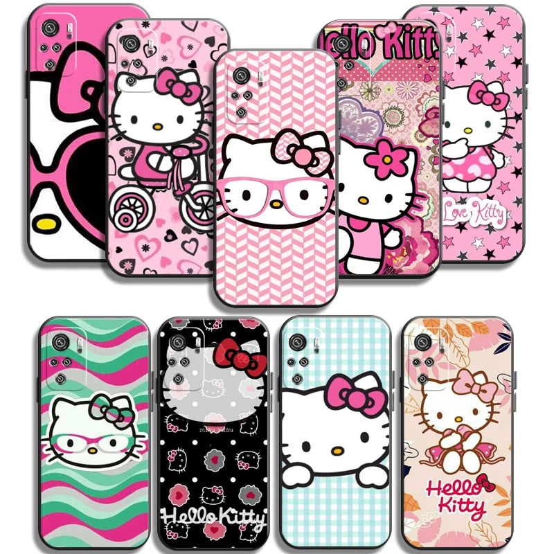 

Hello Kitty TAKARA TOMY Phone Cases For Xiaomi Redmi Redmi 7 7A Note 8 Pro 8T 8 2021 8 7 7 Pro 8 8A 8 Pro Back Cover Soft TPU