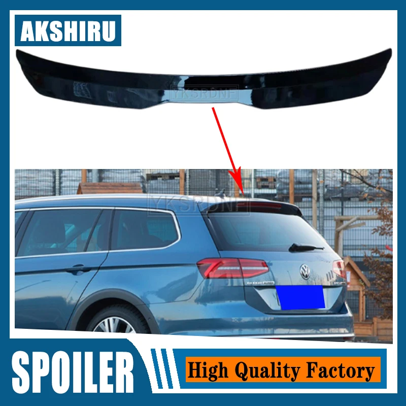 

Универсальный автомобильный спойлер на крышу для Volkswagen VW Passat B8 Estate 2015 +