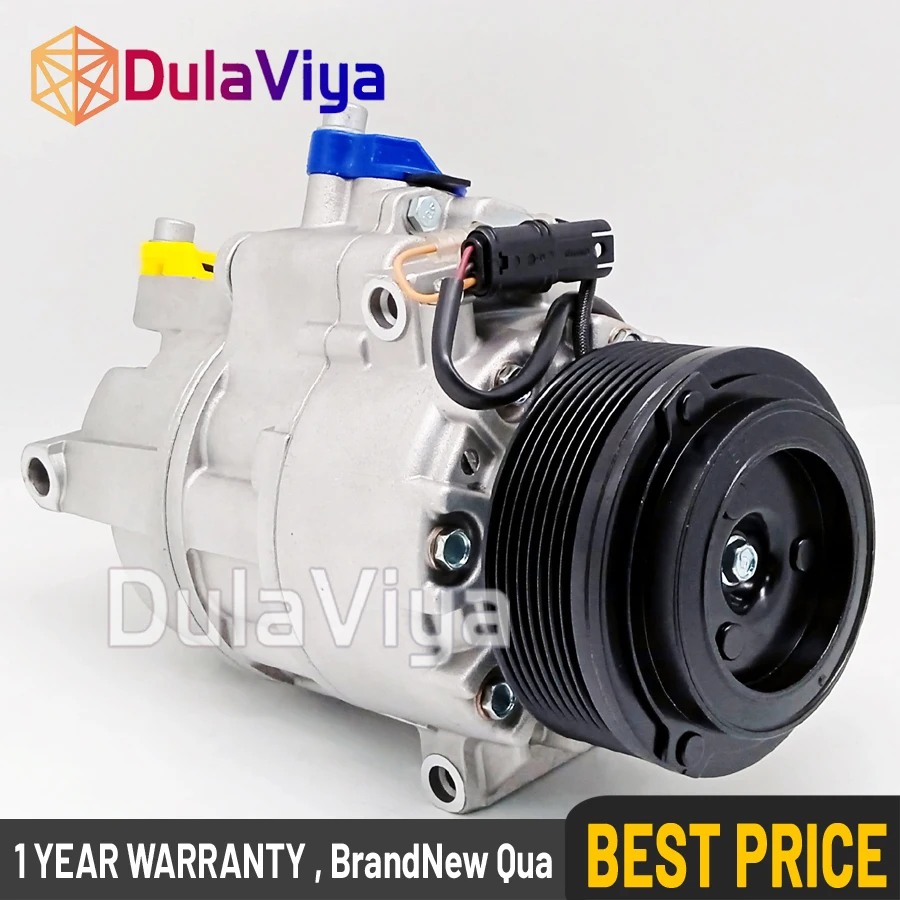 

For CSE717 Auto AC Compressor BMW X6 E71 740i 740Li X6 F01 F02 64526983398 64529185147 64529205096 64529185147-02