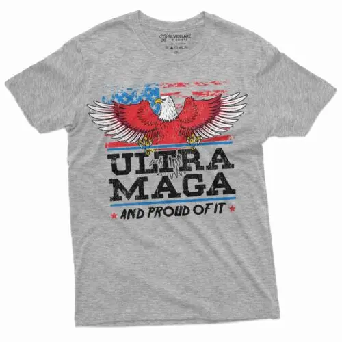 Консервативная Футболка США патриотический Орел тройник Pro Трамп 2024 рубашка
