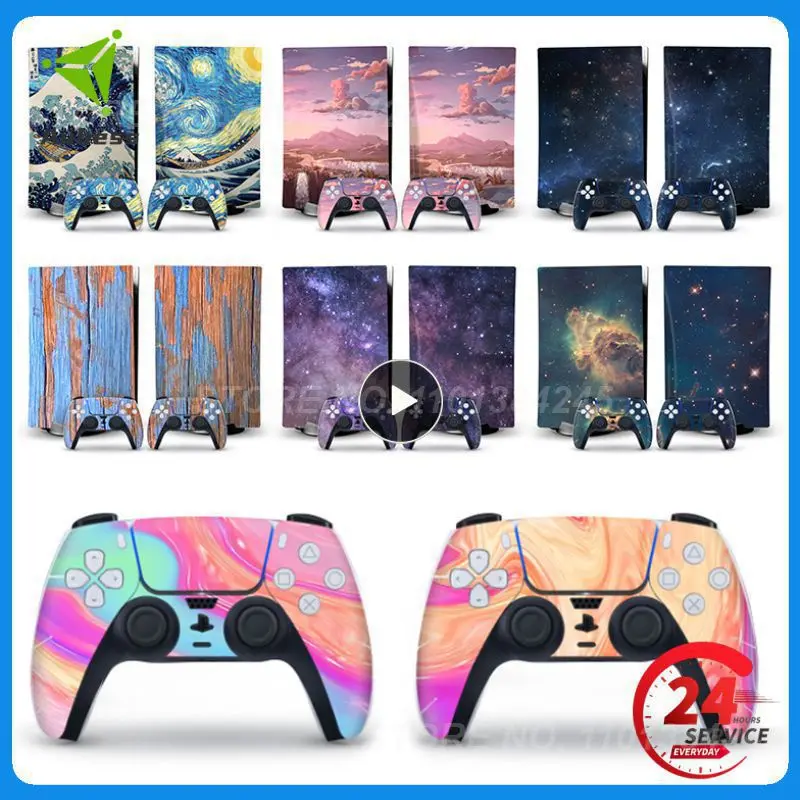 

Аксессуары для PS5, Защитная Наклейка для консоли 5 Disk Edition и 2 контроллера, 1 ~ 10 шт.