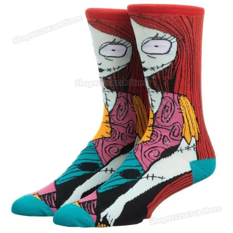 Длинные носки с принтом Кошмар перед Рождеством