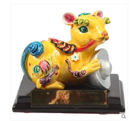 Jichenxuan Jiaozhi керамика, мышь окрашенная керамика, домашние ремесла и мебель тигр