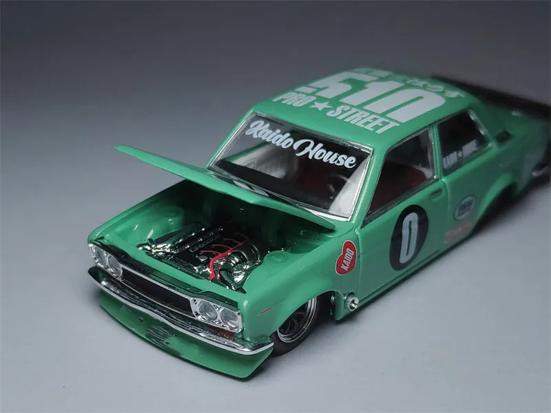 

HeyToys Mini GT KAIDO HOUSE 1/64 008 510 #0 Pro Street MJ DieCast Model Collection Limited Edition