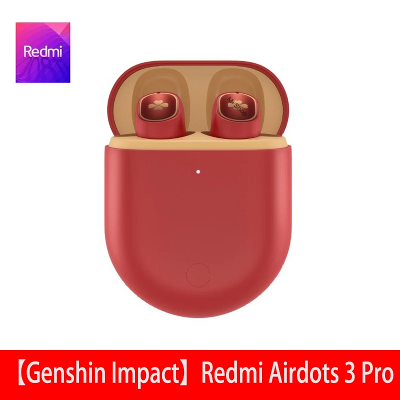 

[Genshin Impact] Xiaomi Redmi Airdots 3 Pro Genshin-Klee Version Customize Style Gaming Headset With Mic Low Delay ANC 28h Play
