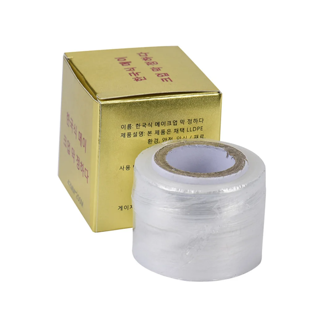 

Preservative Film Semipermanent Permanent Clear Makeup Supplies Wrap Cover Tape