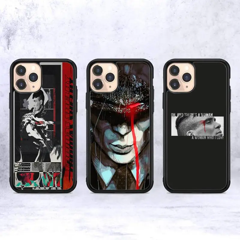 

Peaky Blinders Thomas Shelby Luxury Phone Case Silicone PC+TPU Case for iPhone 11 12 13 Pro Max 8 7 6 Plus X SE XR Hard Fundas