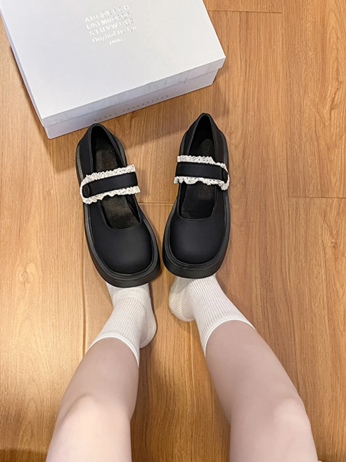 

Shoes Woman 2023 Autumn British Style Clogs Platform Female Footwear Low Heels Oxfords New Fall Preppy Comfortable Summer Creepe