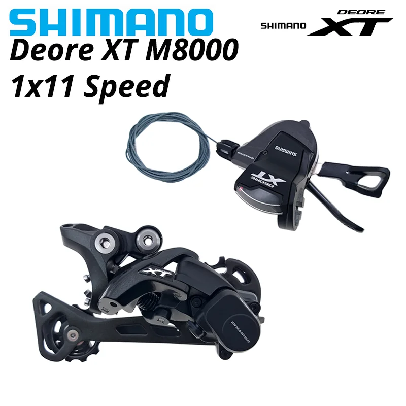 

SHIMANO DEORE XT M8000 11 s Groupset SL M8000 рычаг переключения передач + RD M8000 GS задний переключатель передач 11 скоростей GS MTB велосипедные детали
