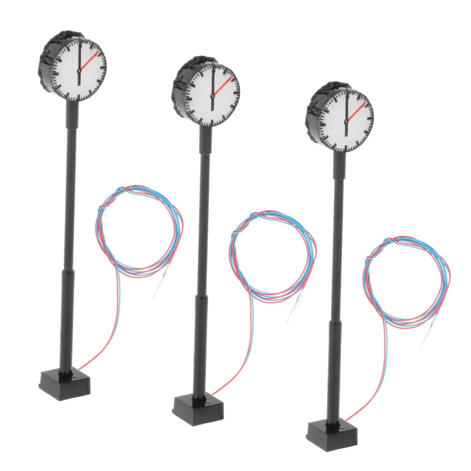 

Model Railway 1/87 Scale Flashing Lights Lits Platform Building Layout