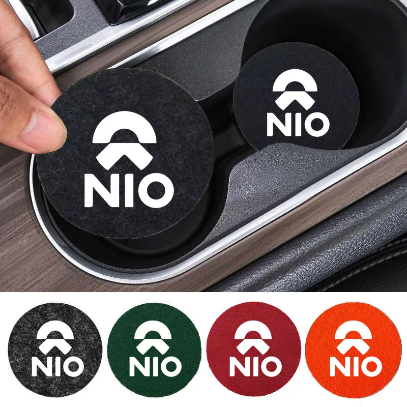 

Dust-proof mat Car Non-slip Water Cup Pad Coaster Rubber Mat For NIO ET5 ES6 ES8 EC6 ET7 Weilai ET7 EP9 Eve ET5 Car Accessories