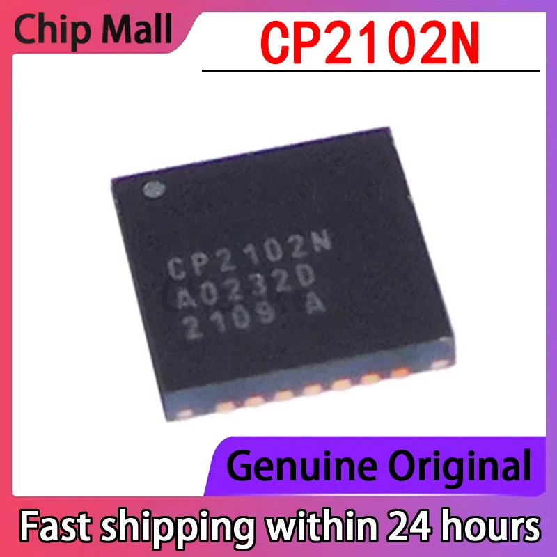 Оригинальный CP2102N-A02-GQFN28R CP2102N-A02-GQFN20R CP2102N-A02-GQFN24R QFN28 чип контроллера интерфейса