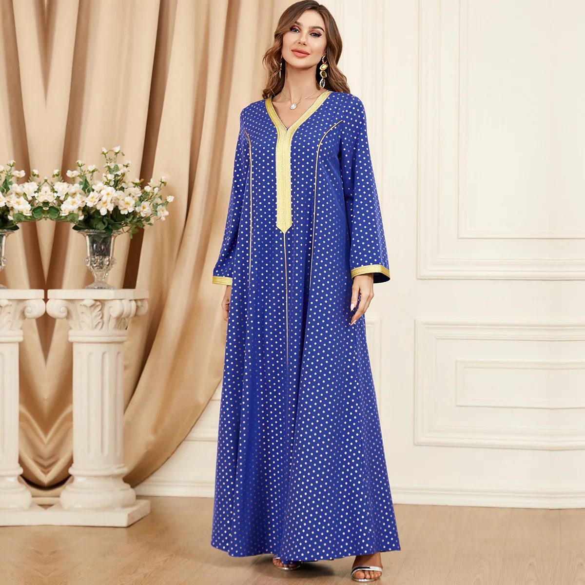 

Рамадан, африканские платья, Исламская одежда, стандартная Дубайская Abaya, длинные мусульманские платья, женское платье
