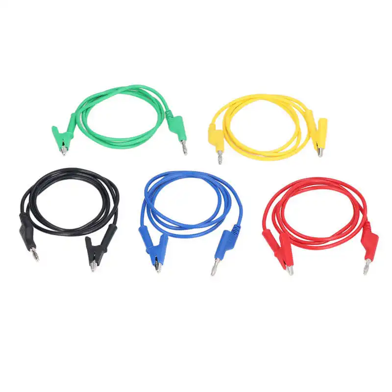 

Banana Plug Testing Wire Multimeter Test Lead Kit 30VAC-60VDC 15A Good Ductility for Electronic Repair