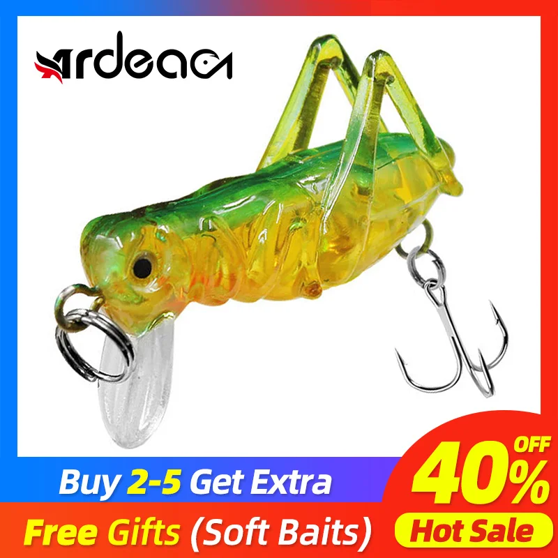 

Приманка Ardea Bionic, пластиковая, вертлюжная, 40 мм, 3 г