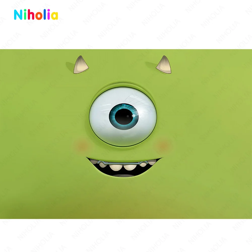 Фон для фотосъемки с изображением монстра