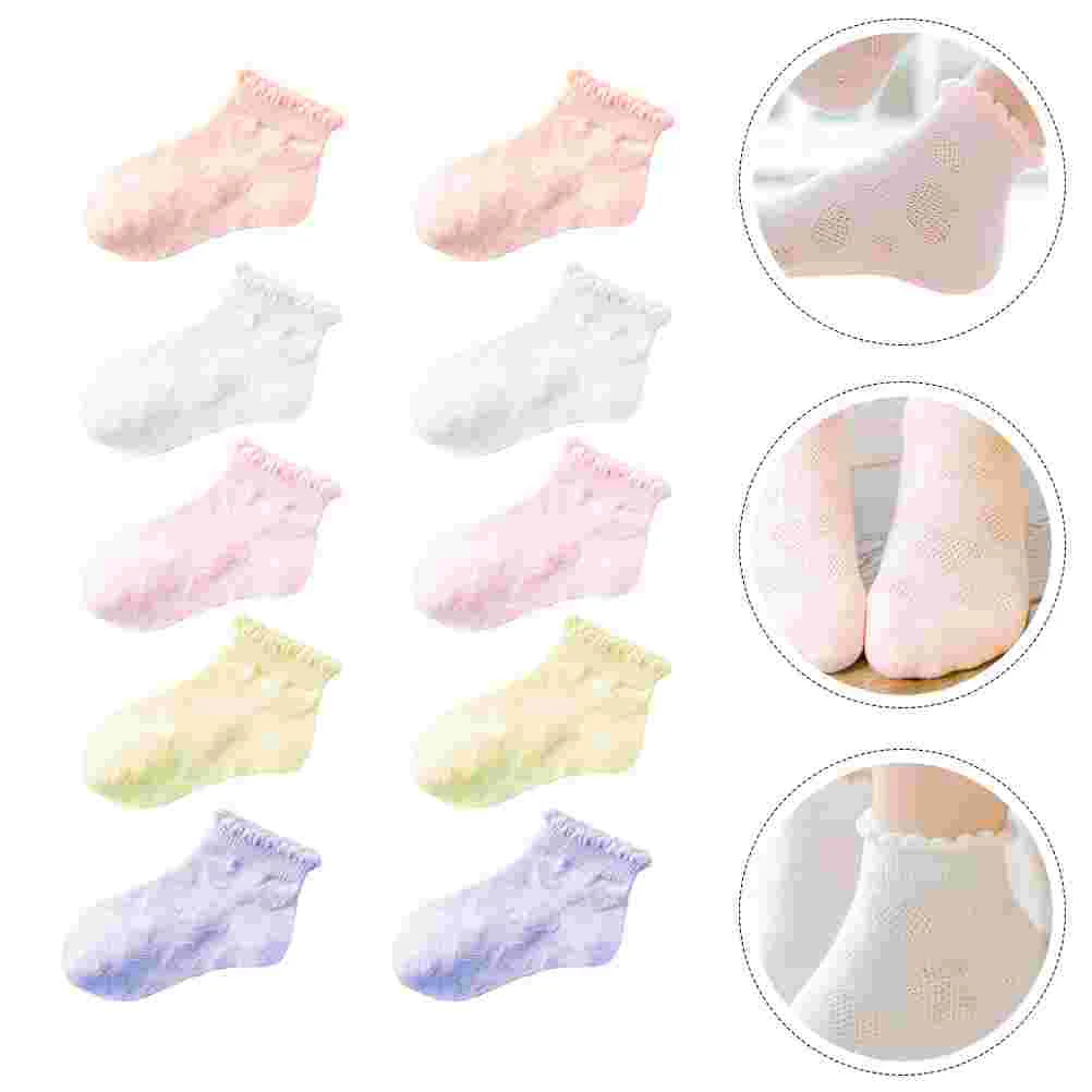 

5 пар, весенние стандартные Студенческие Носки