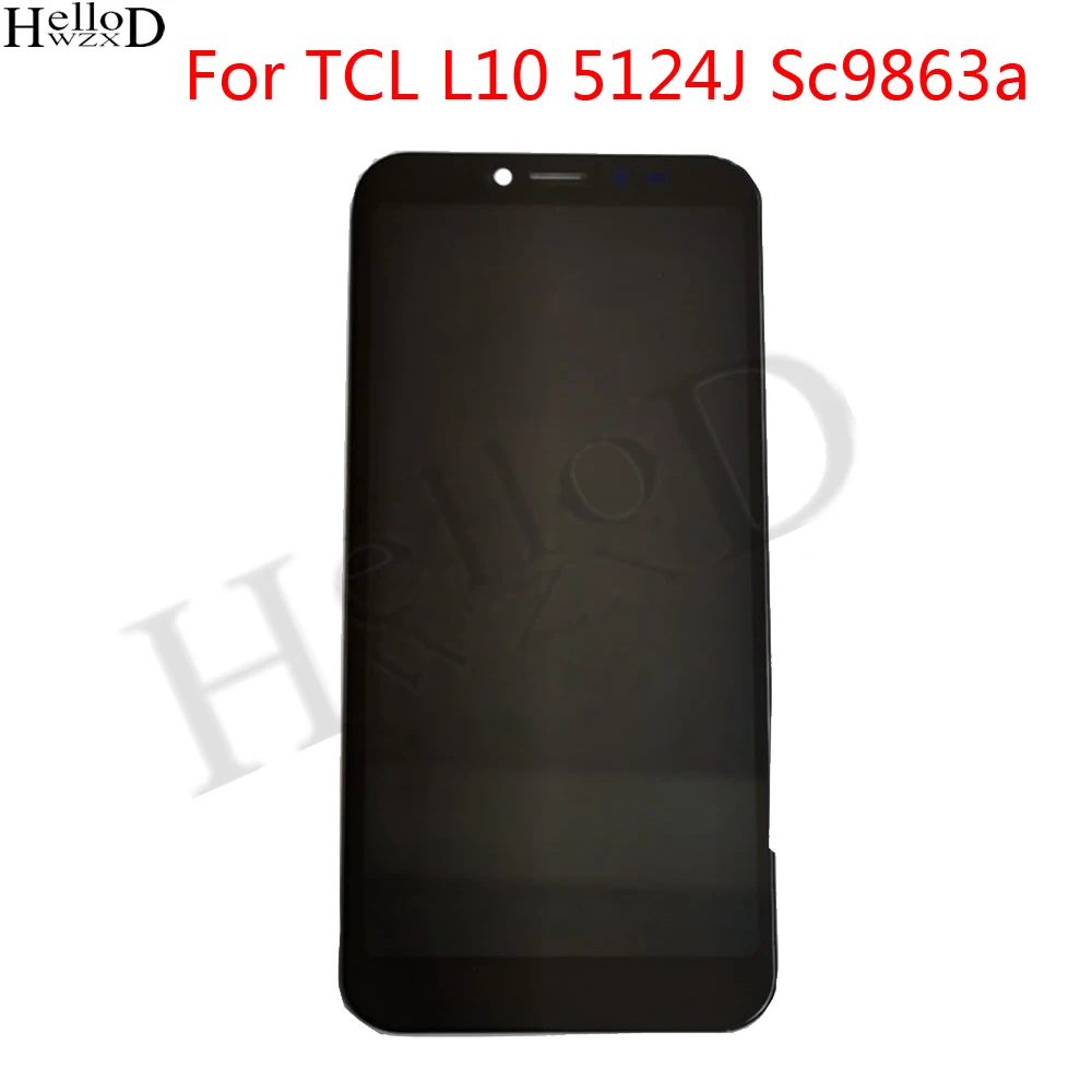 ЖК-дисплей 5,45 дюйма для Tcl L10 5124J Sc9863a, ЖК-дисплей + сенсорный экран, дигитайзер, панель в сборе, детали с клеем для инструментов