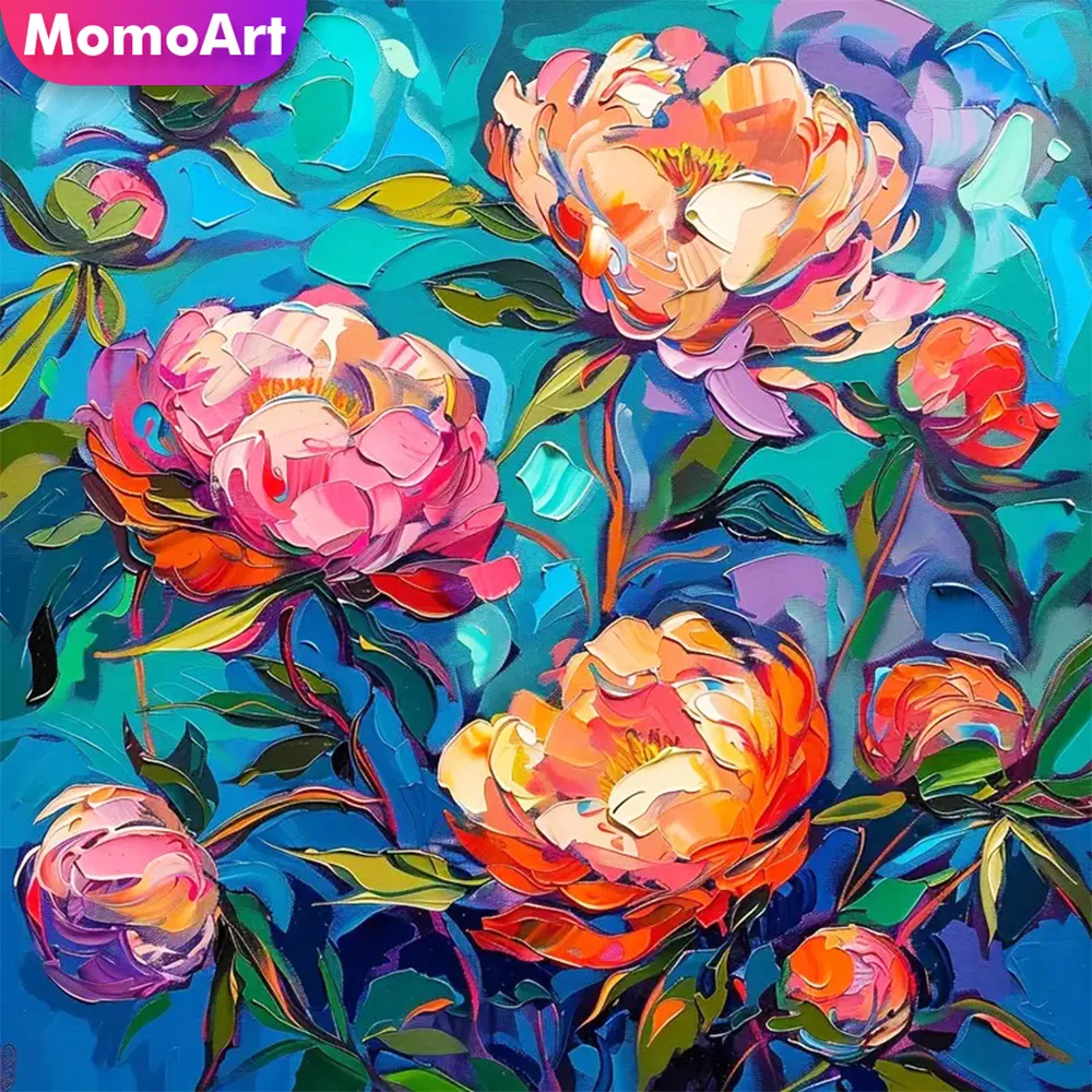 MomoArt полностью Алмазная вышивка роза цветок картина из искусственных