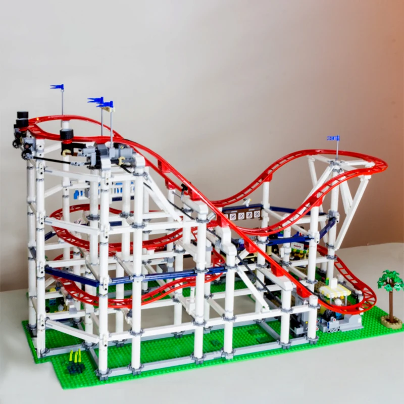 

15039 Street View Expert Roller Coaster Model Building Blocks 4124pcs Bricks Action Figures Kids Children Model Sets Toys 10261