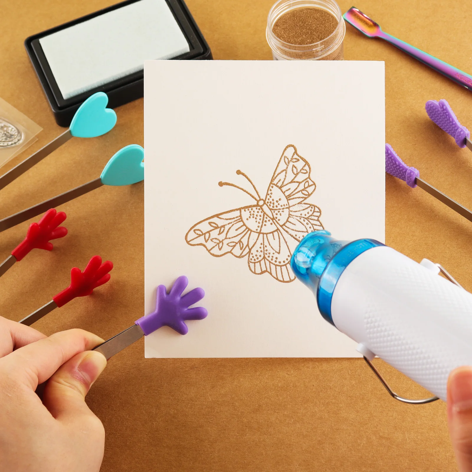 

3 шт./компл., силиконовые термостойкие щипцы для рукоделия, инструменты для горячего тиснения, Нескользящие щипцы с ручкой, инструмент для хр...