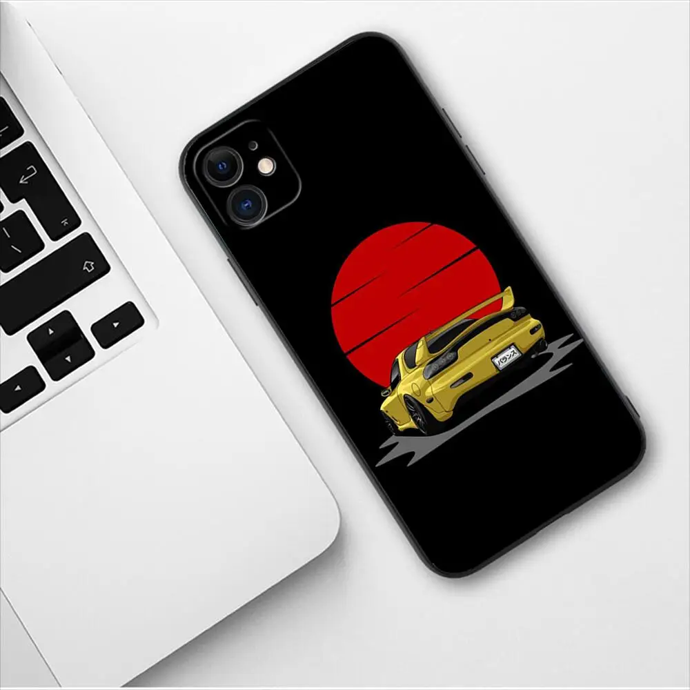 Japan JDM Nissan Sports Car Phone Case For Apple IPhone 13 12 11 14 Pro Max Mini XR X XS  Max 6S 6 7 8 Plus SE 2020 Gift Cover